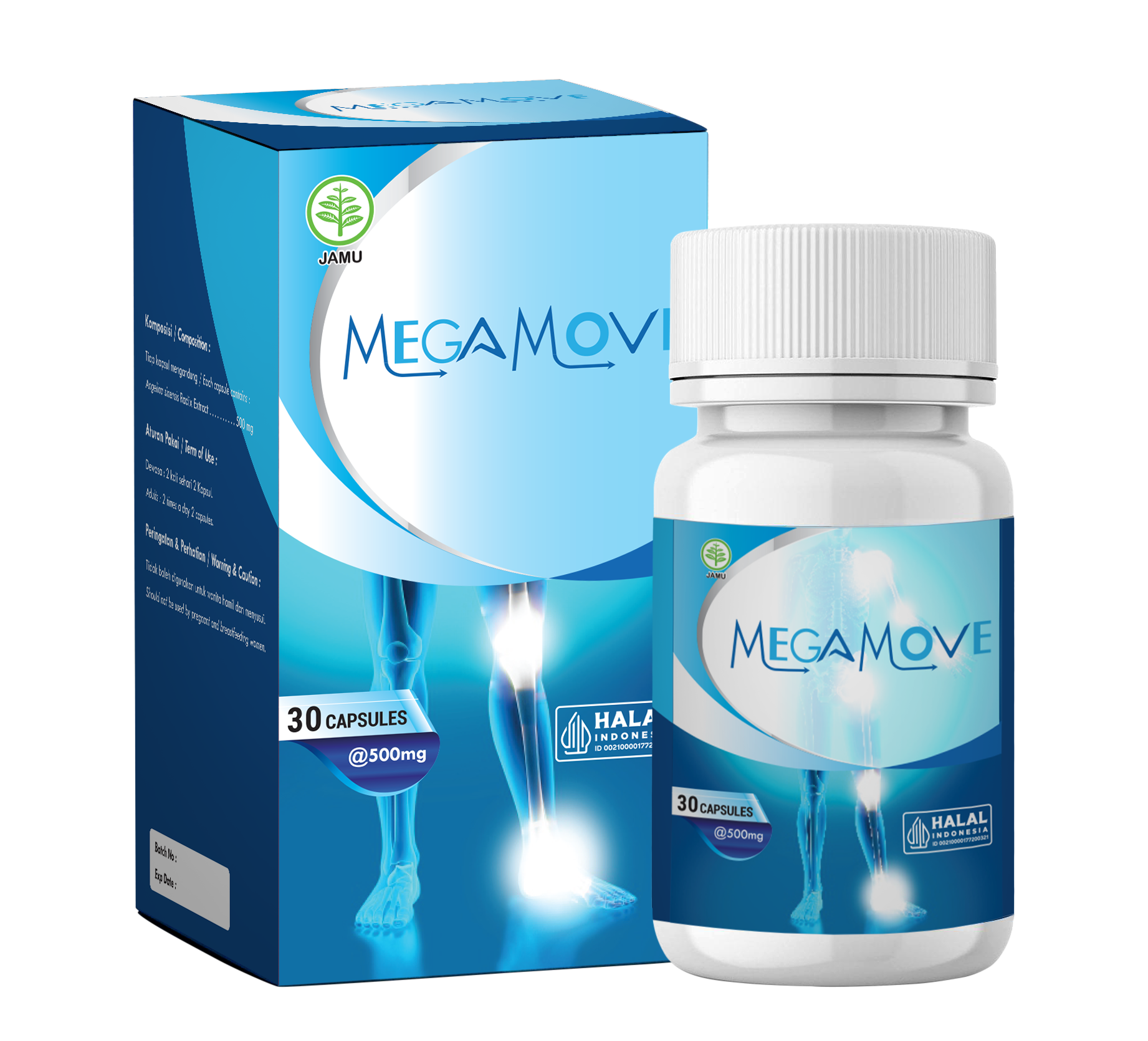 Megamove - Suplemen Kesehatan Sendi Premium